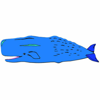 Jonah Whale Cardboard Cutout -$0.00