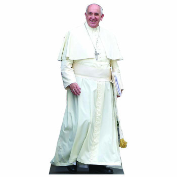 Pope Francis Standing Cardboard Cutout -$0.00