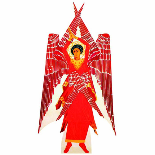 Six Winged Seraphim Cardboard Cutout