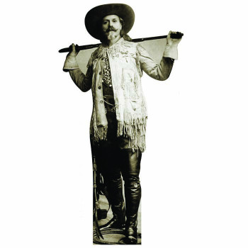H49011 Outlaw Jesse James Cardboard Cutout Standup