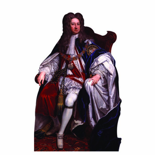King George I Cardboard Cutout