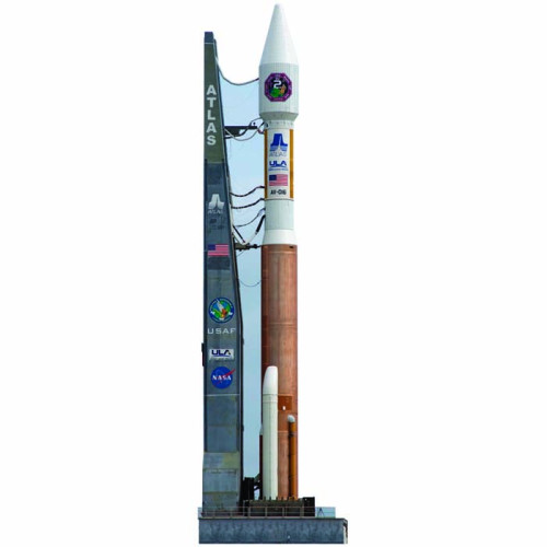 Life Size NASA Atlas Rocket Cardboard Cutout $53.99