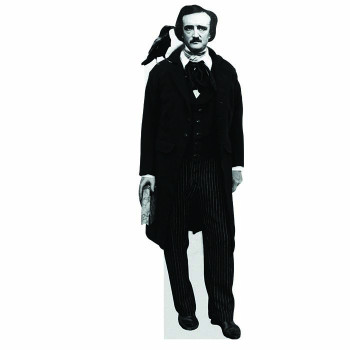 Edgar Allan Poe Cardboard Cutout -$0.00