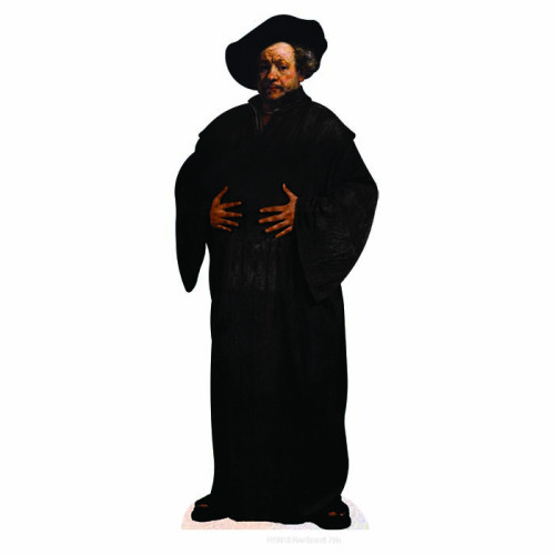 Rembrandt the Painter Cardboard Cutout