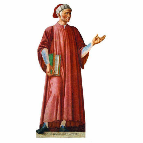 Dante Alighieri Cardboard Cutout