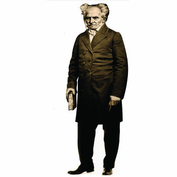 Arthur Schopenhauer Cardboard Cutout