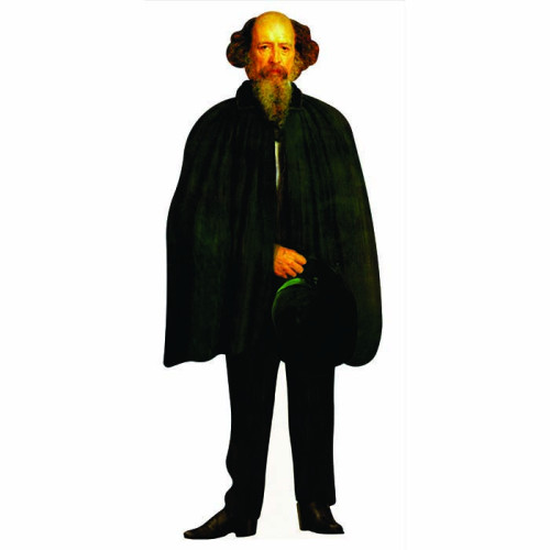Lord Alfred Tennyson Cardboard Cutout