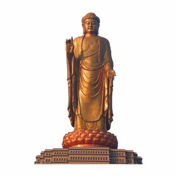 Spring Temple Buddha Cardboard Cutout -$0.00