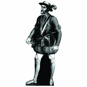 Juan Ponce de Leon Cardboard Cutout