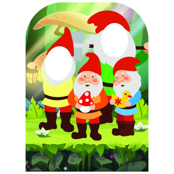 Spirit of the Garden Gnomes Stand In Cardboard Cutout - $48.99