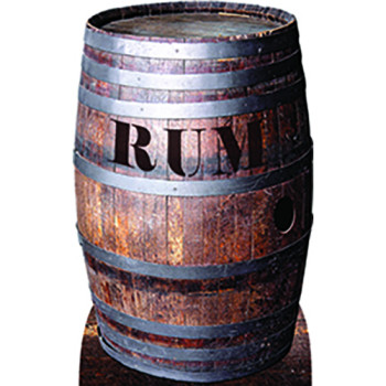 Barrel O Rum Cardboard Cutout - $59.99