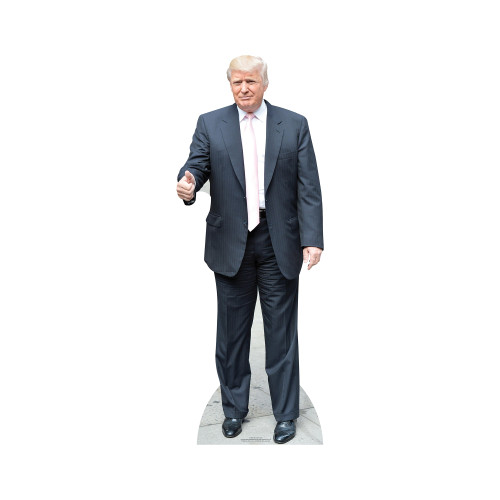 Engraving President Donald Trump Buddy Life Size Cardboard Stand Up aahs! 