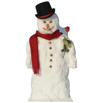 Snowman Cardboard Cutout - $59.99