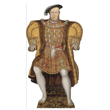King Henry VIII Cardboard Cutout -$59.99