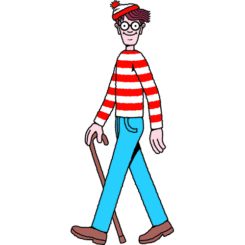 Life Size Wheres Waldo Cardboard Cutout $44.95 + Free Shipping | Great For  Parties And Events