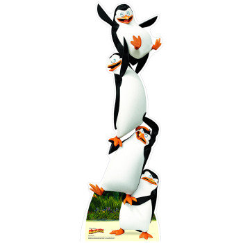 Penguins - Madagascar Cardboard Cutout - $48.99