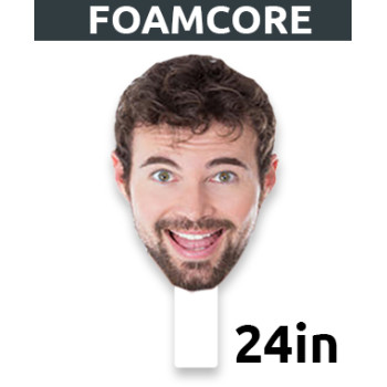 24" Personalized Foamcore Big Head