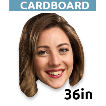 36" Personalized Cardboard Big Head