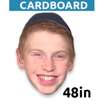 48" Personalized Cardboard Big Head
