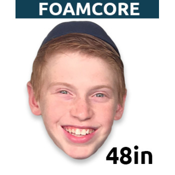 48" Personalized Foamcore Big Head